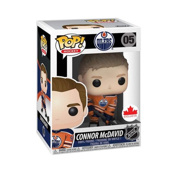Connor McDavid Funko Pop - Canada Exclusive - Orange Jersey - 05 - New - Picture 1 of 1